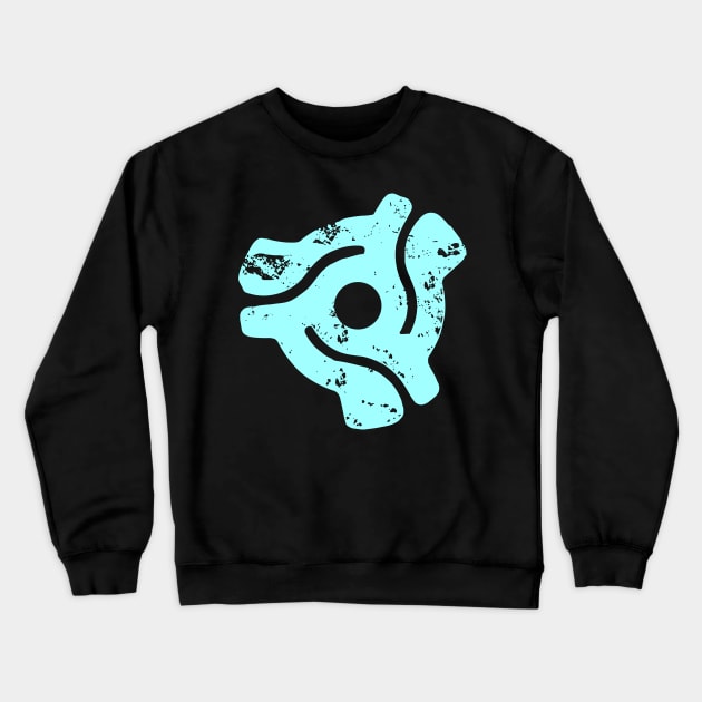 45 rpm adapter Crewneck Sweatshirt by Lamink